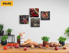 Set di quadri – Specialità culinarie