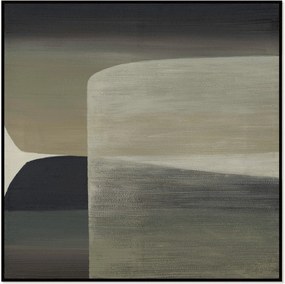 Quadro dipinto a mano con cornice in legno Kubrick