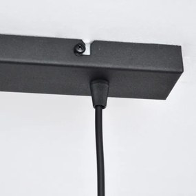 Lampadario LED a sospensione con filo VOLTA 2xE27/15W/230V nero/oro