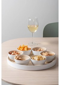 Set da portata in bambù bianco ø 32 cm Puro - PT LIVING