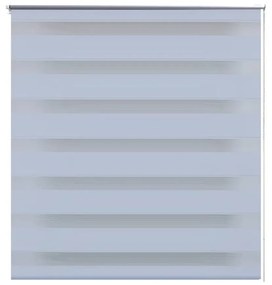 Tenda A Rullo Oscurante Zebra 120x175 Cm Bianca /