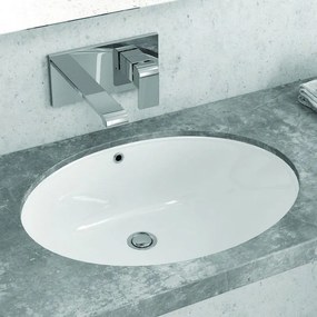 Kamalu - lavabo sottopiano incasso 57cm litos-s400