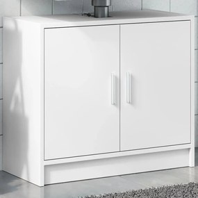 Mobile Lavabo Bianco 63x29x55 Cm İn Truciolato /