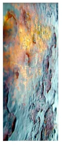 Anta per porta scorrevole Ossido in vetro multicolore L 88 x H 215 cm sinistra