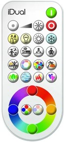 SET 3x LED RGB Lampada da incasso per bagno ARGON LED/7,3W/230V IP44 + +TC