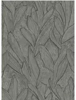 Arte International Carta da parati Piante - Deep Slate
