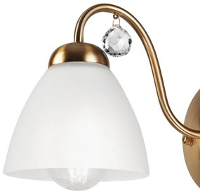 Lampada da parete MIRANDA 1xE27/60W/230V oro
