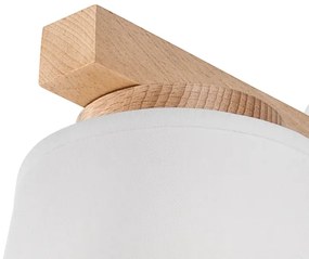 Lampada da parete ELLIE 1xE27/60W/230V bianco