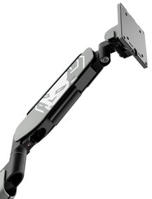 Supporto per monitor da 49" grigio-nero con LED RGB X-ARM