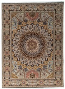 Tabriz Tappeto persiano 340x250 (Iran) Annodato A Mano