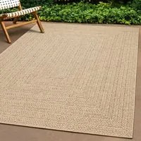 Tappeto 160x230 cm Aspetto Iuta per Interni ed Esterni 364833