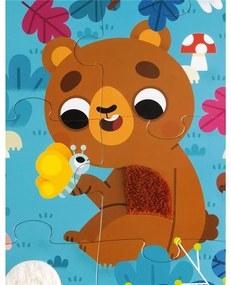 Puzzle Tattile - Gli Animali della Foresta - 20 pezzi