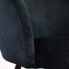 ALADIN - poltrona imbottita per sala da pranzo in velluto