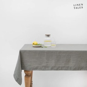 Tovaglia di lino 140x200 cm Khaki - Linen Tales