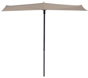 Ombrellone Da Balcone Sun Wave 270x150 Cm Ecru Pac3p016 /
