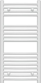 Novaservis - Scaldasalviette a scaletta per bagno 365W/230V 90x45 cm bianco arrotondato