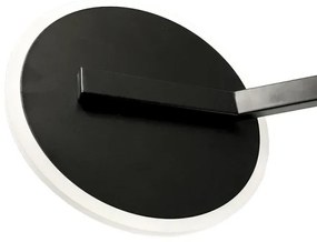 Lampadario a plafone LED dimmerabile LED/86W/230V 3000-6500K nero + telecomando