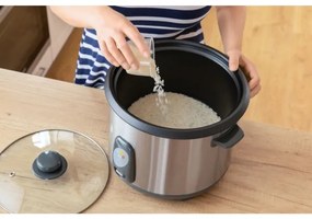 Sencor - Cuociriso 1000W/230V 2,8 l in acciaio inox