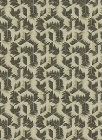 Würfel Tapete Tumbling Blocks von Zoffany - Stone