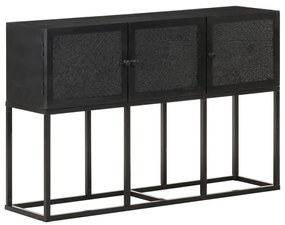 Credenza 115x30x76 Cm İn Legno Massello Di Mango /