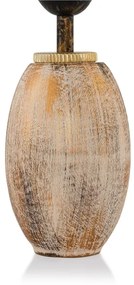 Lampada da tavolo RAMZES 1xE27/40W/230V crema/oro