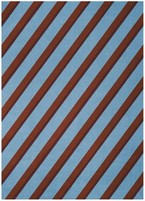 Tappeto in lana fatto a mano Tekla Diagonal