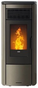 Klover Thermoaura 15 Kw matt black termostufa a pellet (PREZZO TRATTABILE)