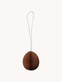 Ciondoli decorativi pasquali fatti a mano Ovoid 4 pz, Ø 4 cm