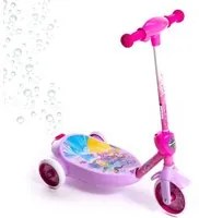 Monopattino Elettrico 3 Ruote per Bambini Sparabolle con Licenza Disney Princess