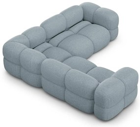 Divano angolare azzurro Loretto – Cosmopolitan Design