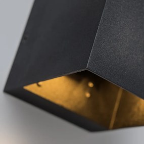 Set di 4 applique moderne nere - Transfer