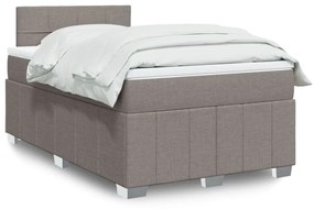Giroletto A Molle Con Materasso Tortora 120x200 Cm İn Tessuto /