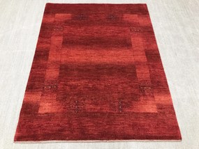 Loribaft Tappeto 190x150 Rosso (Iran) Annodato A Mano