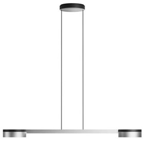 Light-Point - Blade S2 Slim Lampada a Sospensione Matt Black/Satin Silver