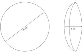 Cuscino decorativo in sherpa ø 40 cm Sherpa – Casa Selección