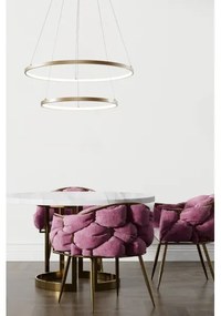 Zuma Line 2023200-GD - Lampadario LED a sospensione con filo BRENO LED/60W/230V 3000/4000/6000K