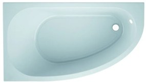 Vasca angolare sinistra Tripoli acrilico bianco 160 x 90 cm SANYCCES