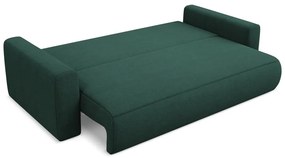 Divano verde allungabile/con contenitore 238 cm Kapua – Makamii