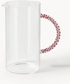 Caraffa in vetro soffiato borosilicato Neve, 1,2 L
