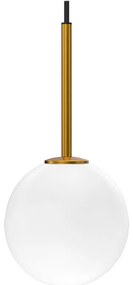 Herstal - Ballon Lampada a Sospensione Satin Brass Herstal