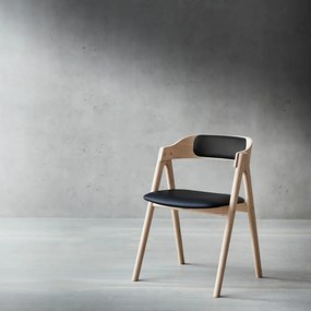 sedia da pranzo in pelle Mette - Hammel Furniture