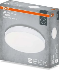 Osram - Plafoniera LED CEILING LUXO LED/24W/230V Ø 38 cm bianca