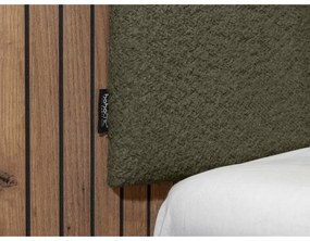 Letto matrimoniale verde con rete inclusa 160x200 cm Lior – Bobochic Paris