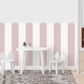 Carta da parati Arco - Candy Rose (Rosa dolce e giocosa per bambini) | Inspio