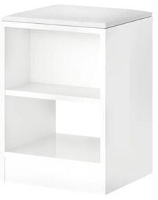 Base per mobile bagno PELIPAL 1 anta P 33 x L 35.2 x H 48 cm bianco truciolare