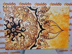 Stampa su tela – Mandala con tocco vintage