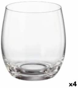 Set di Bicchieri Bohemia Crystal Clara 410 ml Cristallo 6 Pezzi (4 Unità)