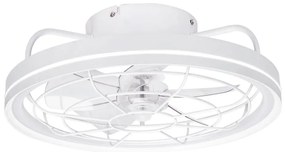 Aigostar - Ventilatore da soffitto dimmerabile a LED LED/40W/230V 2700-6500K + +TC bianco