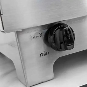 Forno Per Pizze Portatile A Gas 60x40 Cm In Acciaio Clementino Antracite Clementi