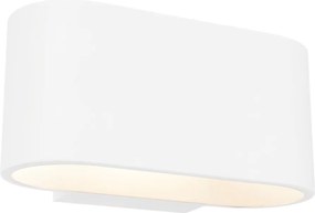 Applique da Parete LINEAR in Gesso Pitturabile G9